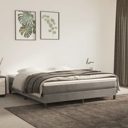 Pocket Spring Bed Mattress Medium Light Grey 193x203x20 cm King (US only)