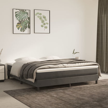Pocket Spring Bed Mattress Medium Dark Grey 193x203x20 cm King (US only)