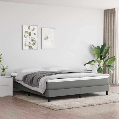 Pocket Spring Bed Mattress Medium Dark Grey 183x213x20 cm