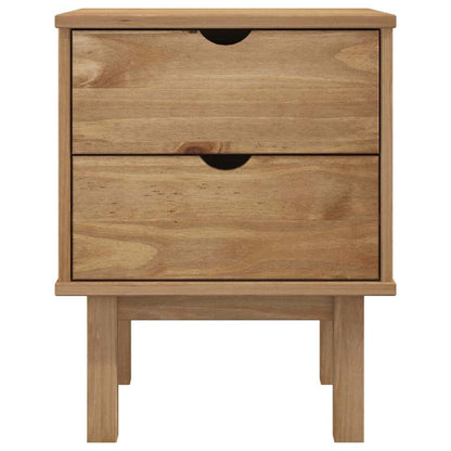 Bedside Cabinet "OTTA" 45x39x57 cm Solid Wood Pine