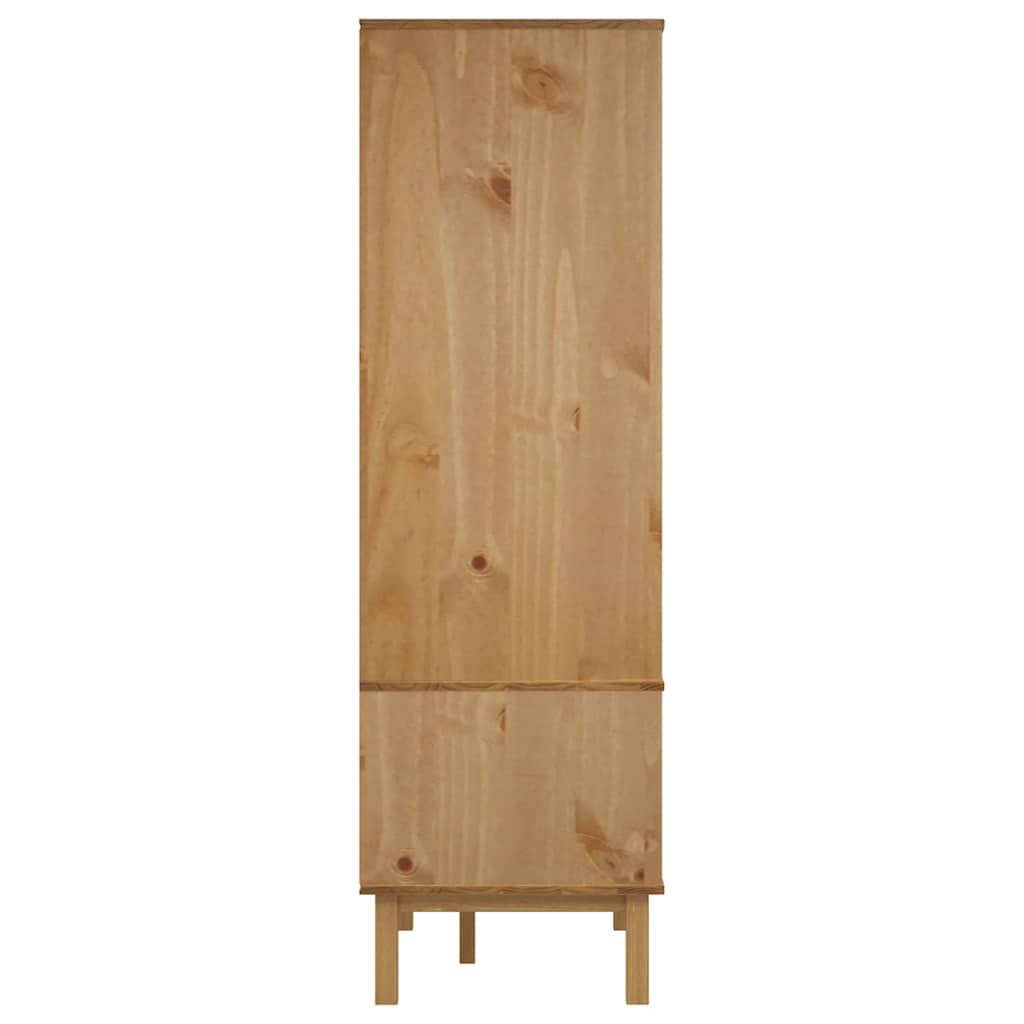Wardrobe "OTTA" 76,5x53x172 cm Solid Wood Pine