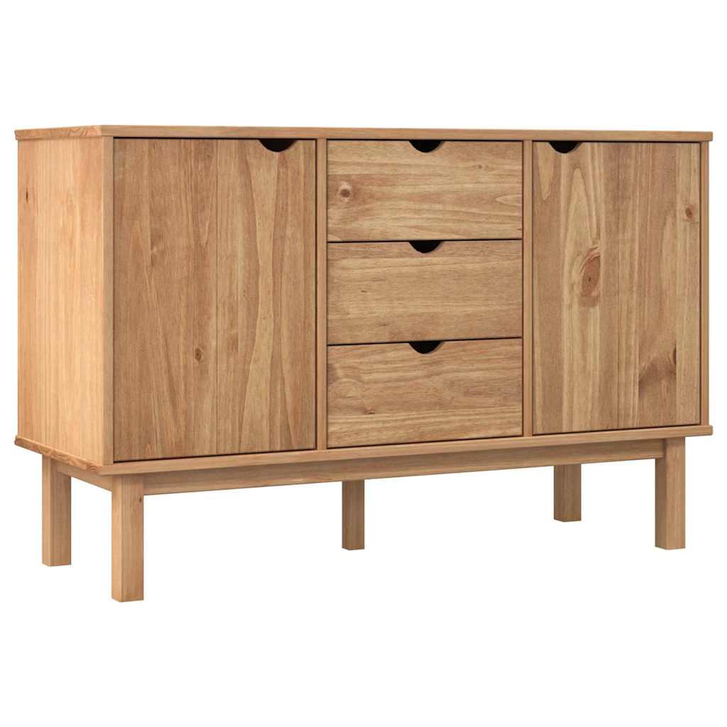 Sideboard "OTTA" 113,5x43x73 cm Solid Wood Pine