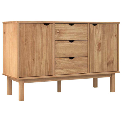 Sideboard "OTTA" 113,5x43x73 cm Solid Wood Pine