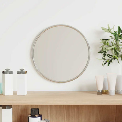 Wall Mirror Silver Ø 20 cm Round