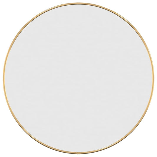 Wall Mirror Gold Ø 50 cm Round