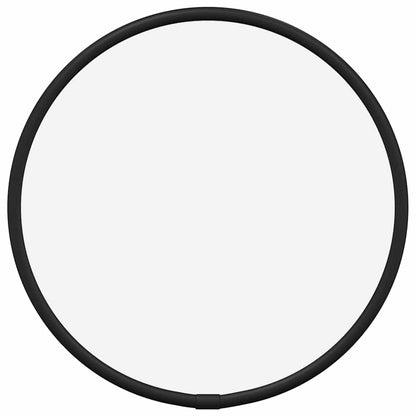 Wall Mirror Black Ø 20 cm Round