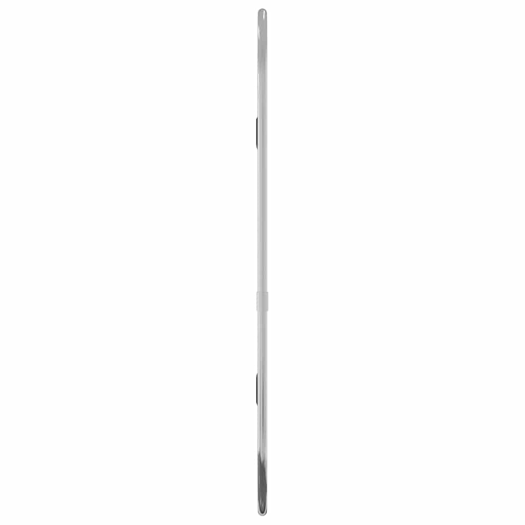Wall Mirror Silver 40x15 cm Oval