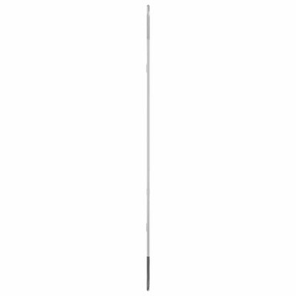 Wall Mirror Silver 80x35 cm Oval