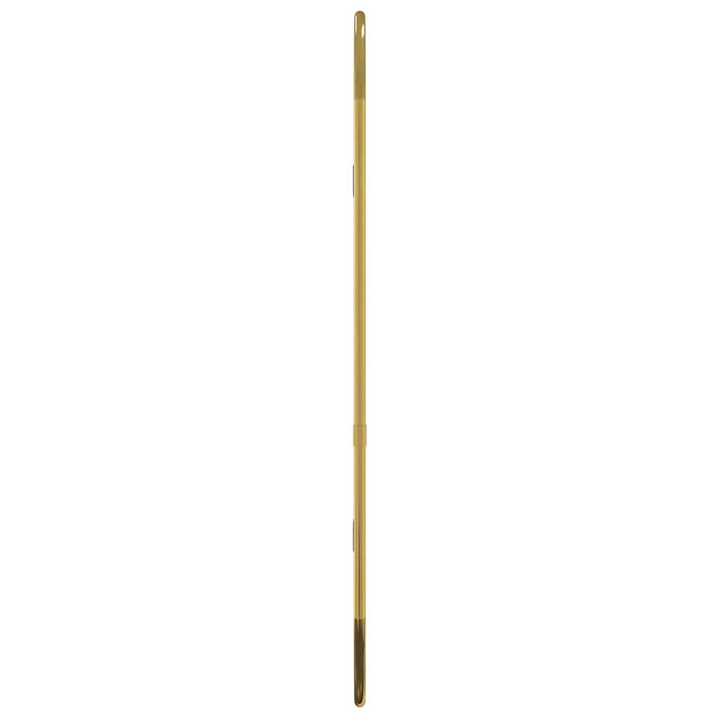 Wall Mirror Gold 60x25 cm Oval