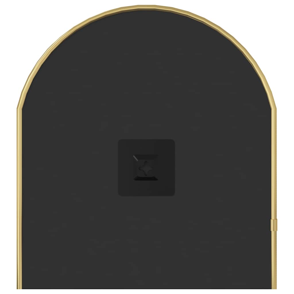 Wall Mirror Gold 70x30 cm Oval