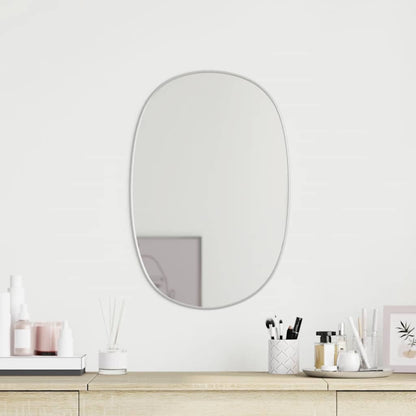 Wall Mirror Silver 50x35 cm