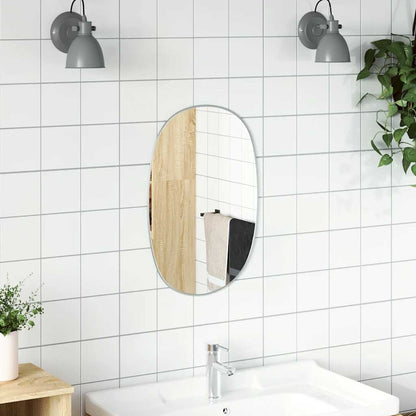Wall Mirror Silver 60x40 cm