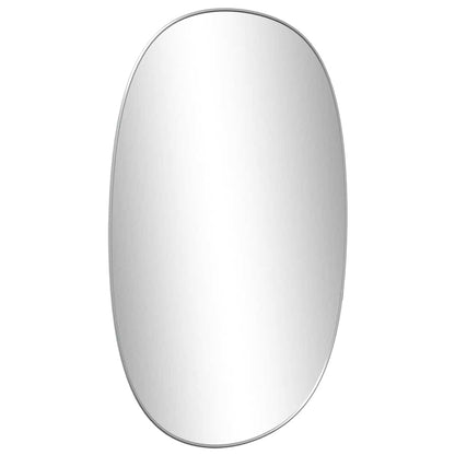 Wall Mirror Silver 80x50 cm