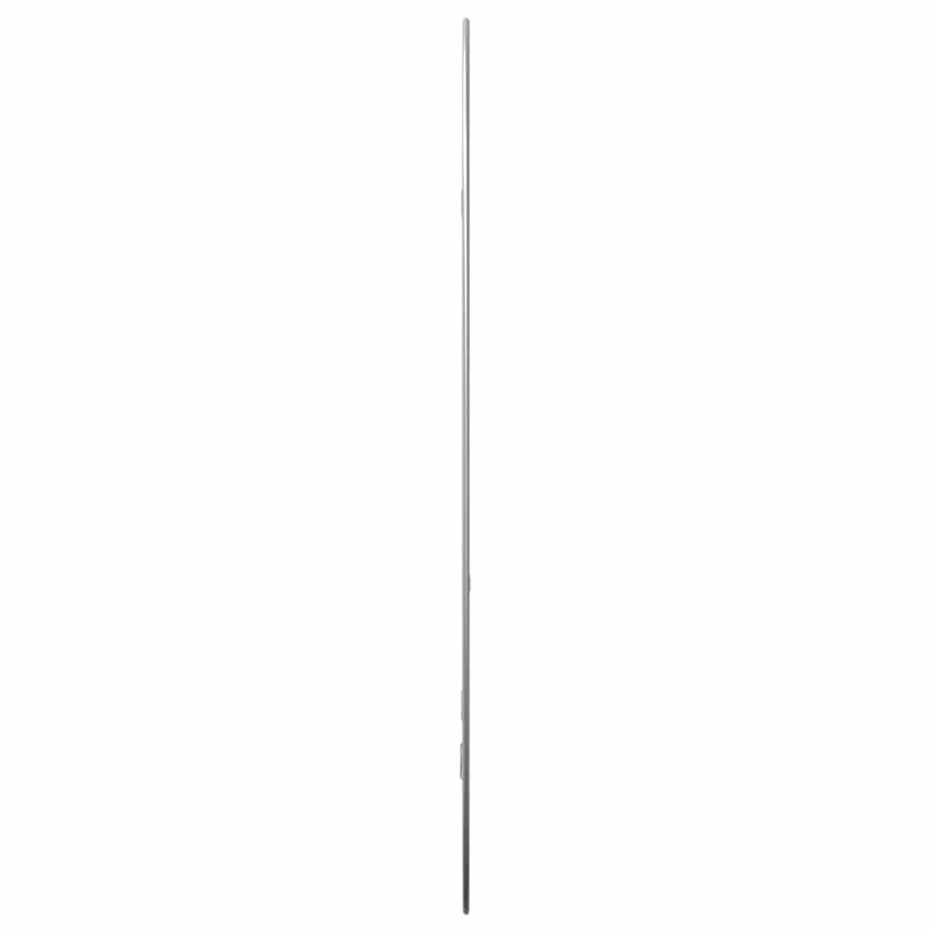 Wall Mirror Silver 80x50 cm