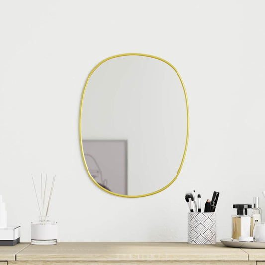 Wall Mirror Gold 30x25 cm