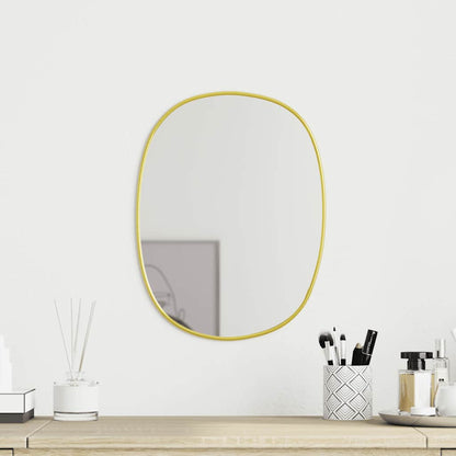 Wall Mirror Gold 40x30 cm