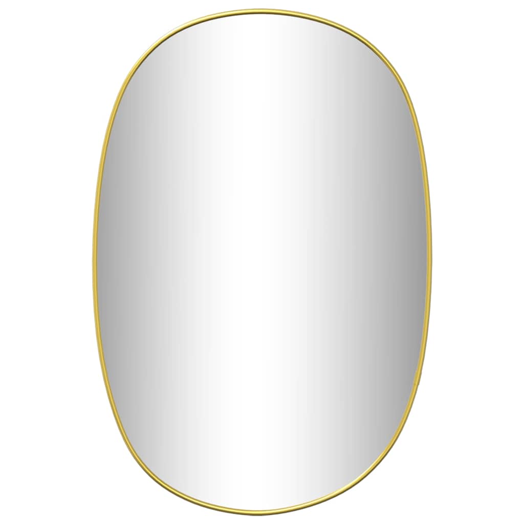 Wall Mirror Gold 50x35 cm