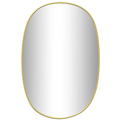 Wall Mirror Gold 50x35 cm