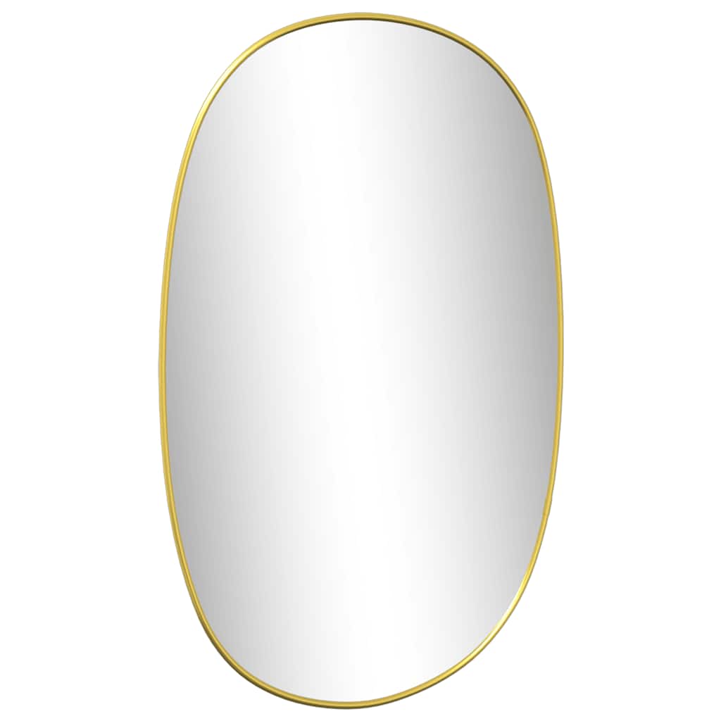 Wall Mirror Gold 50x35 cm