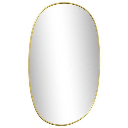 Wall Mirror Gold 50x35 cm