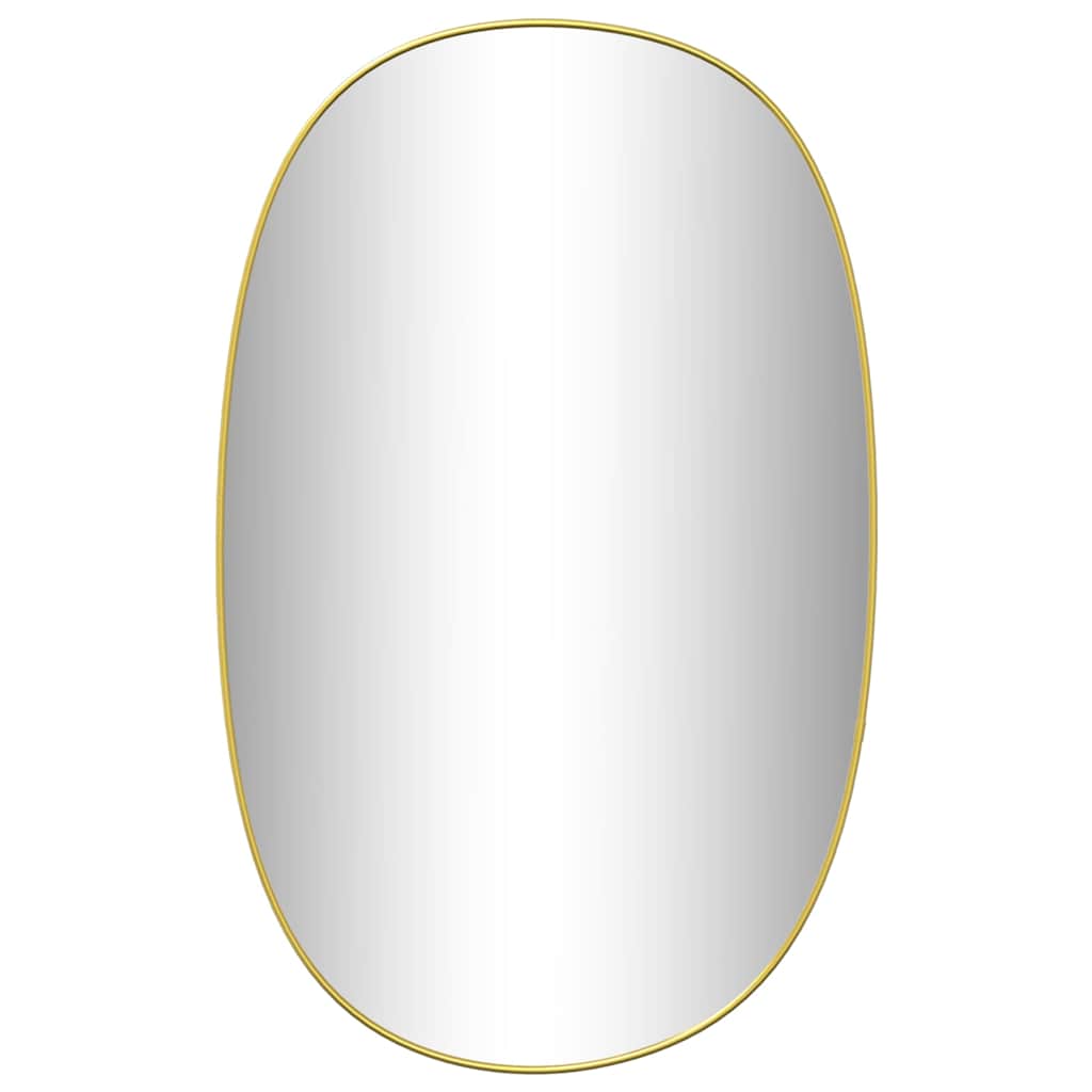 Wall Mirror Gold 70x45 cm
