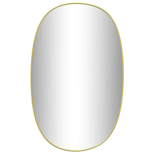 Wall Mirror Gold 70x45 cm