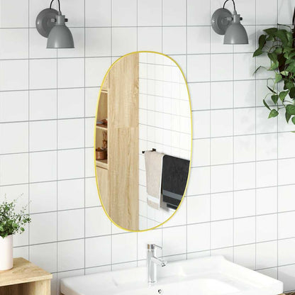 Wall Mirror Gold 70x45 cm