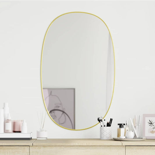 Wall Mirror Gold 70x45 cm