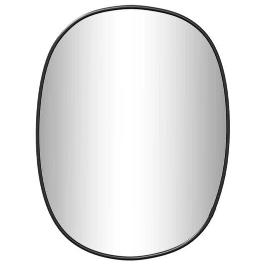 Wall Mirror Black 40x30 cm