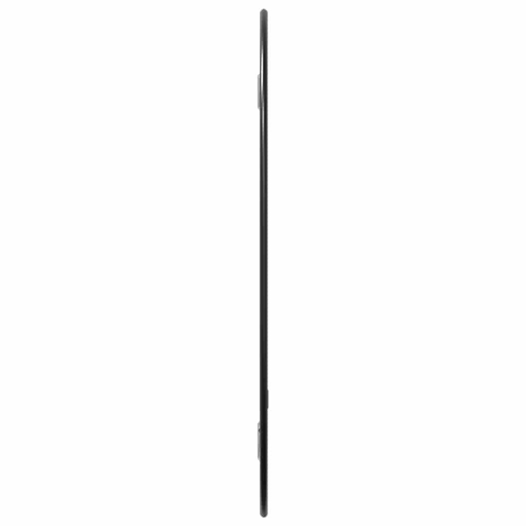 Wall Mirror Black 40x30 cm