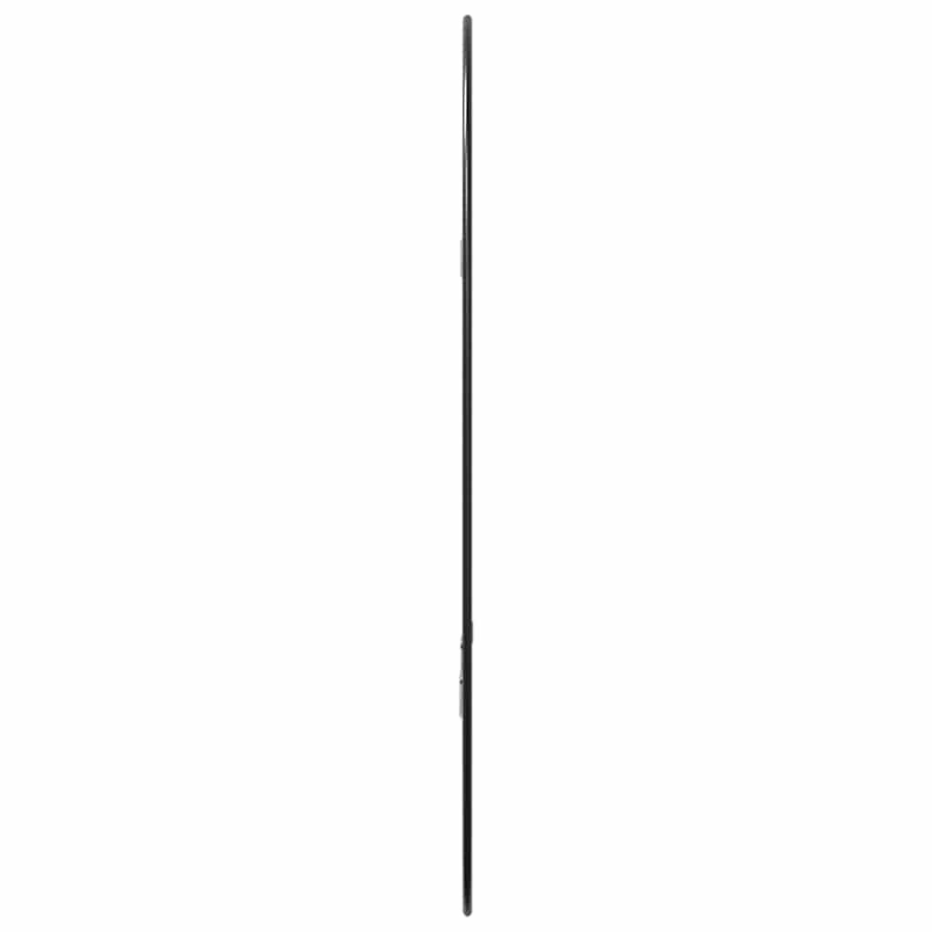 Wall Mirror Black 50x35 cm