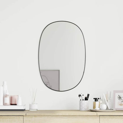 Wall Mirror Black 60x40 cm