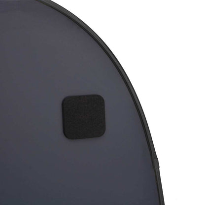 Wall Mirror Black 80x50 cm