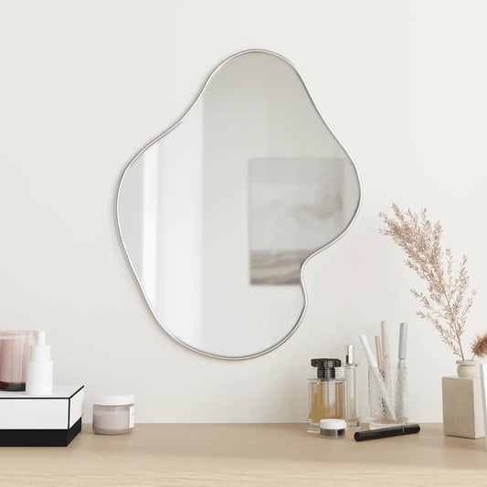Wall Mirror Silver 50x40 cm