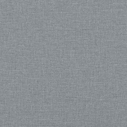 Bed Frame without Mattress Light Grey 152x203 cm Queen Fabric