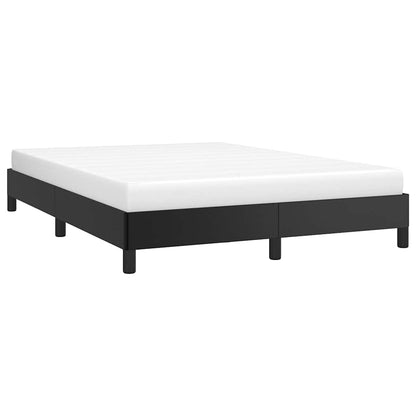 Bed Frame without Mattress Black 135x190 cm Double Faux Leather
