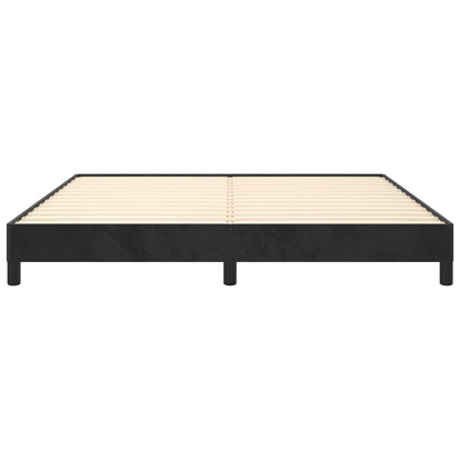Bed Frame without Mattress Black 180x200 cm Super King Super King Velvet
