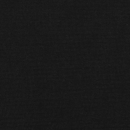 Bed Frame without Mattress Black 90x190cm Single Fabric