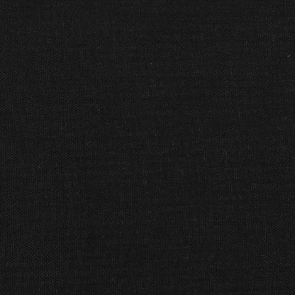 Bed Frame without Mattress Black 180x200cm Super King Fabric