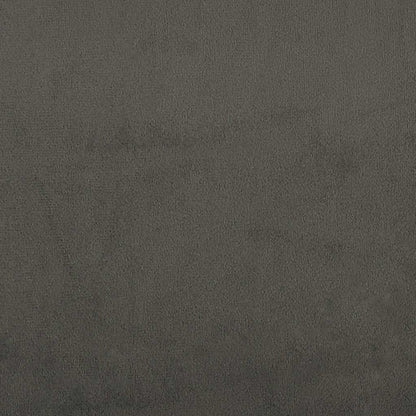 Bed Frame without Mattress Dark Grey 90x190cm Single Velvet