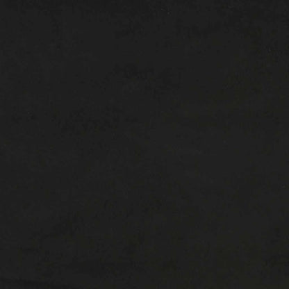 Bed Frame without Mattress Black 135x190cm Double Velvet