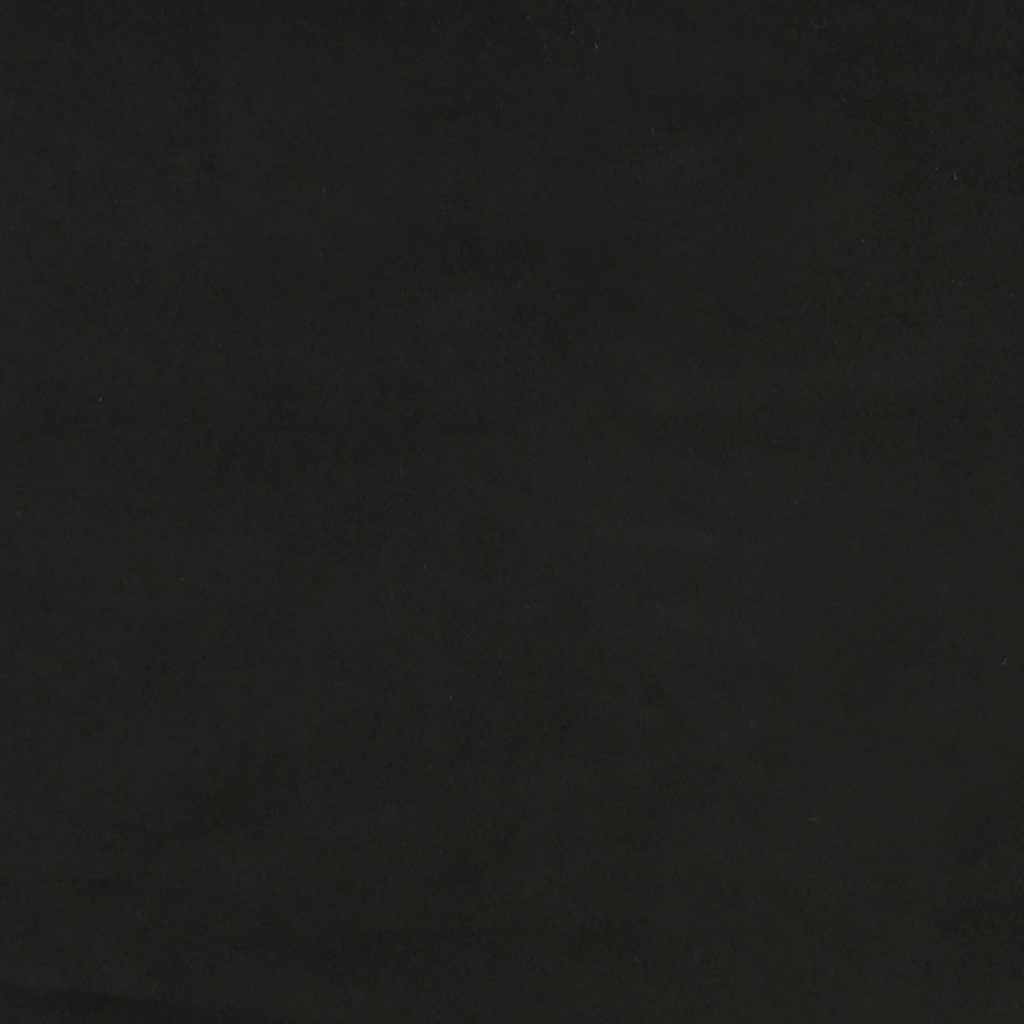 Bed Frame without Mattress Black 135x190cm Double Velvet