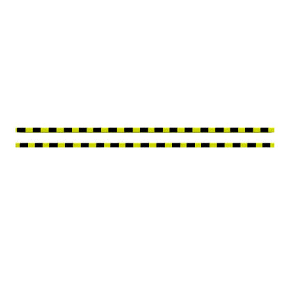 Corner Protectors 2 pcs Yellow&Black 6x2x101.5 cm PU