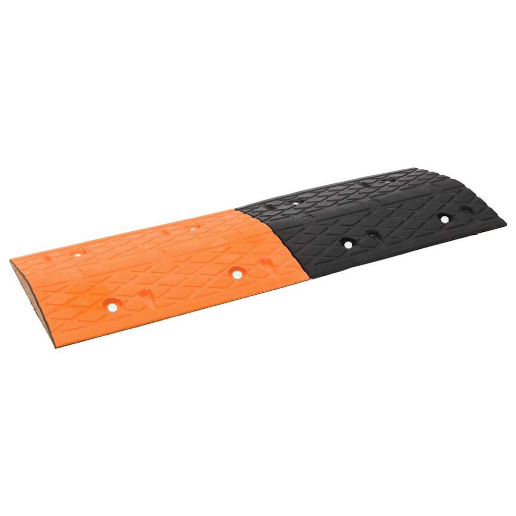 Speed Hump Yellow&Black 97x32,5x4 cm Rubber