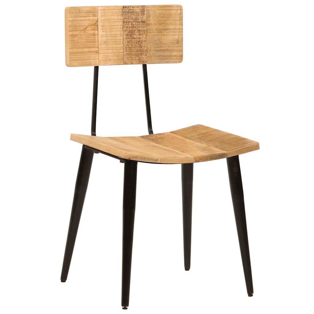 Dining Chairs 2 pcs 44x40x80 cm Solid Wood Mango