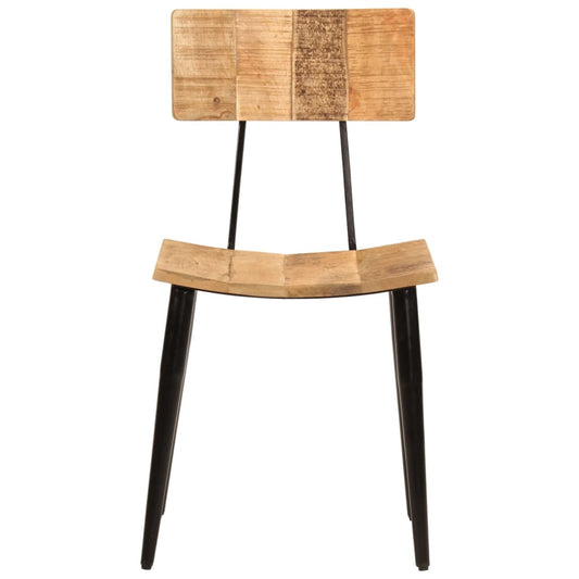 Dining Chairs 2 pcs 44x40x80 cm Solid Wood Mango