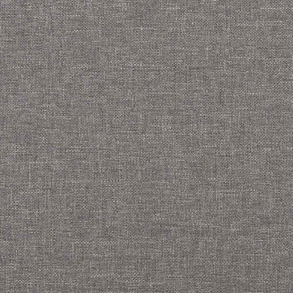 3-Seater Sofa Light Grey 180 cm Fabric