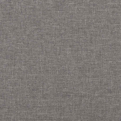 3-Seater Sofa Light Grey 180 cm Fabric