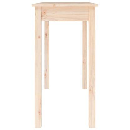 814239 vidaXL Console Table 110x40x75 cm Solid Wood Pine