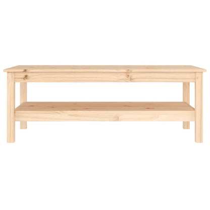 Coffee Table 110x50x40 cm Solid Wood Pine